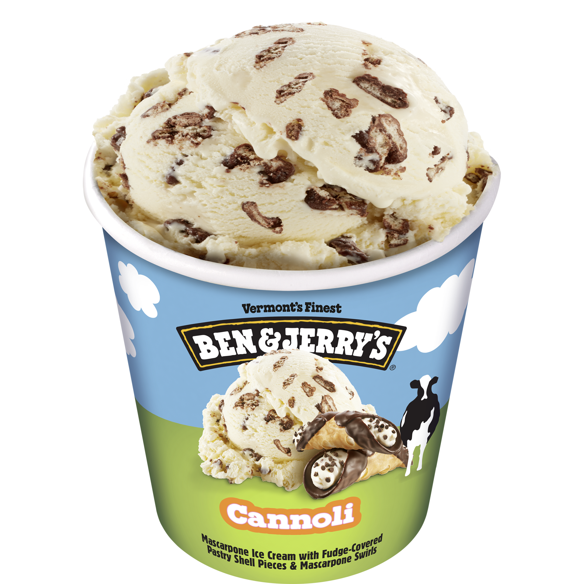 Ben and shop jerry's cannoli